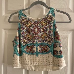 Anthropologie Cute Crop Top